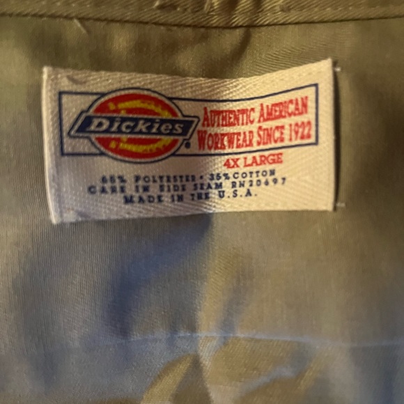 Men’s Dickies Shirt 4X - Picture 3 of 4